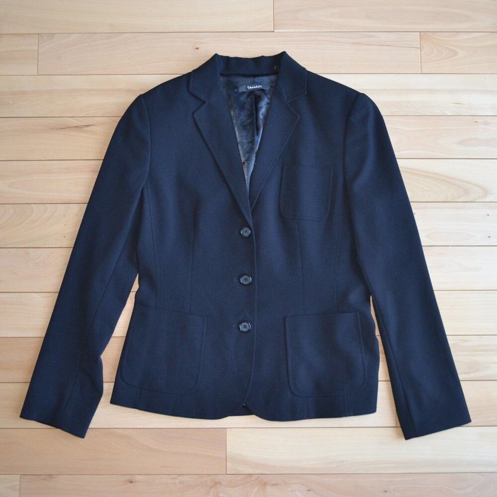Tahari Black Blazer Suit Jacket